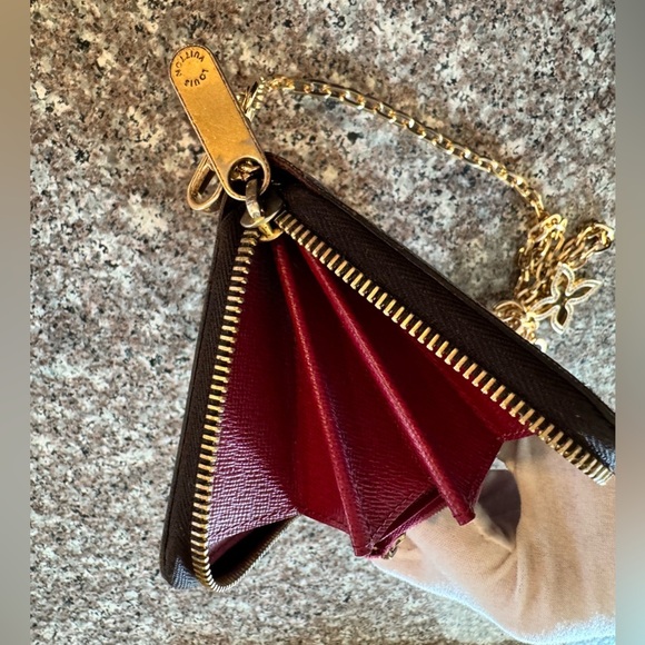 Louis Vuitton Portefeuille Zippy Wallet Brown burgundy pink - Picture 10 of 17